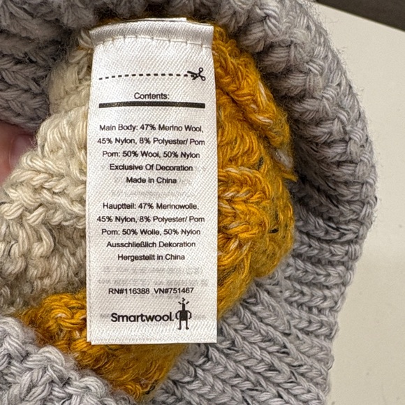 Smartwool Multicolor Knitted Beanie - Picture 7 of 8